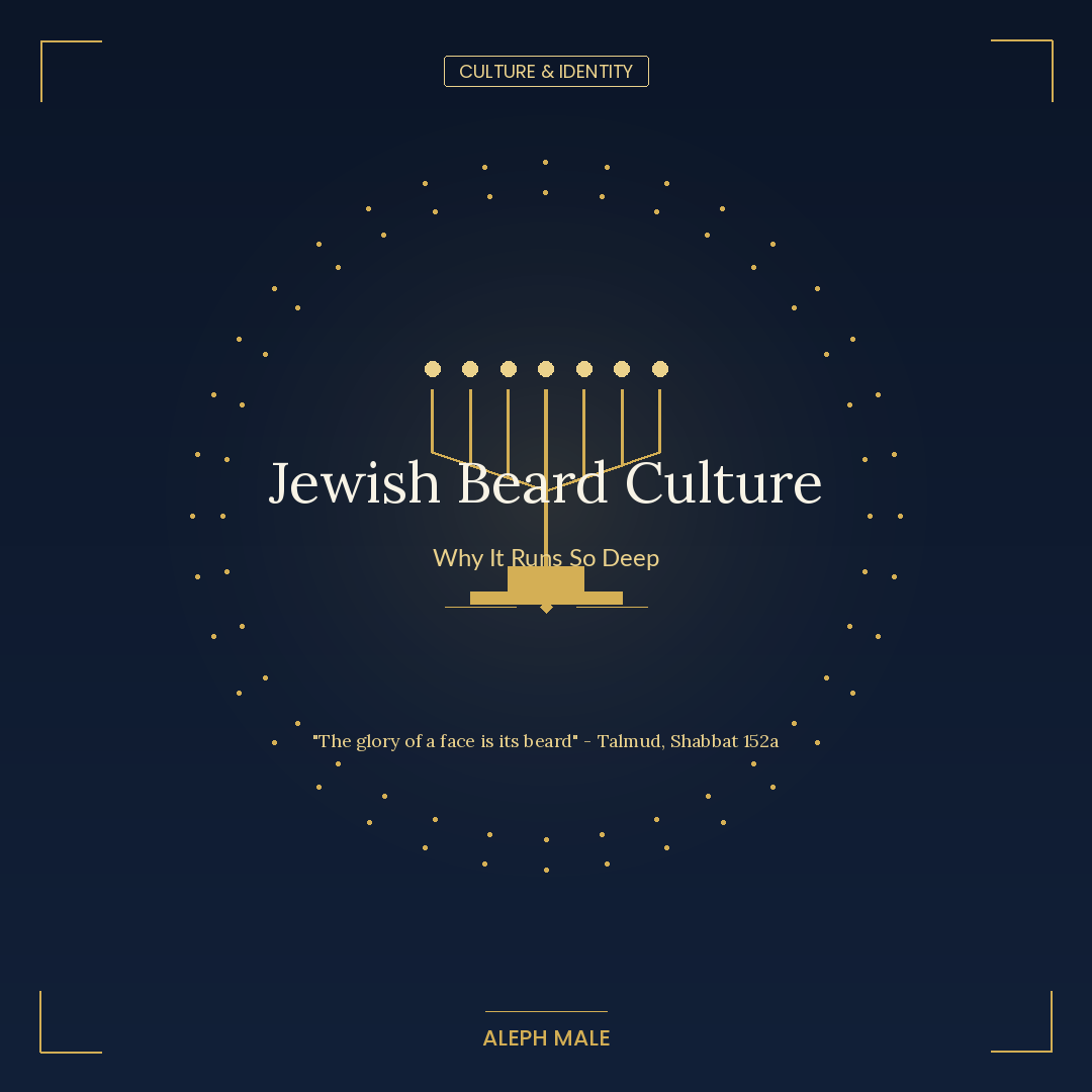 Jewish Beard Culture: Why the Beard Has Always Been Part of Jewish Life