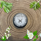 King's Blessing Beard Balm tin by Aleph Male — sage & jasmine scent, handmade in Jerusalem