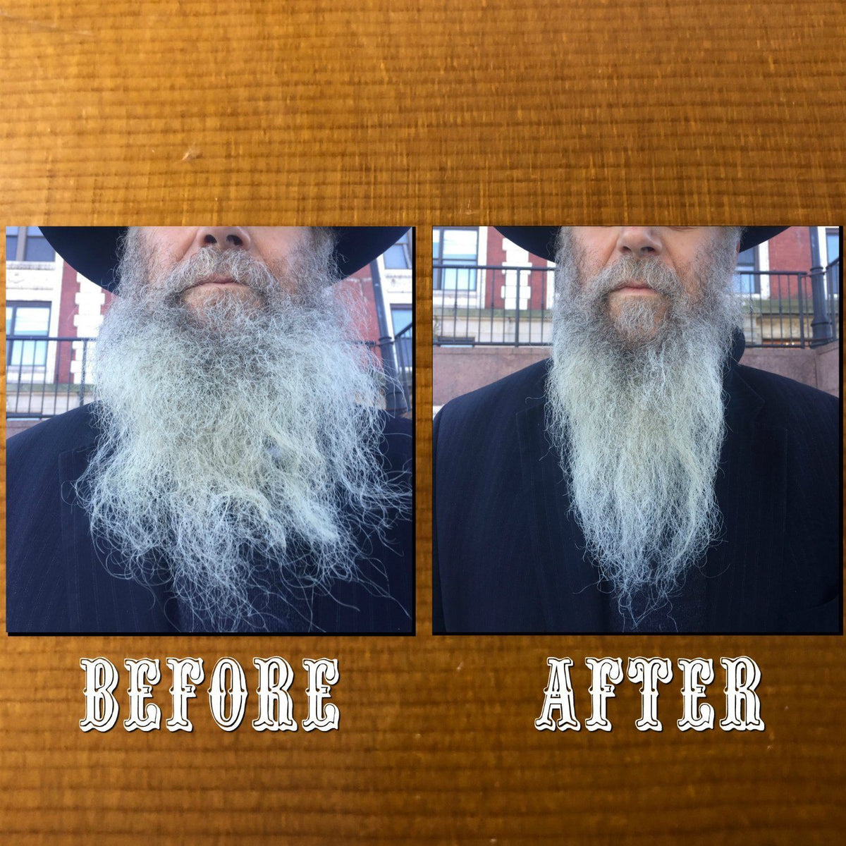 Aleph Male King's Blessing beard balm 2oz tin — 100% natural, made in Jerusalem